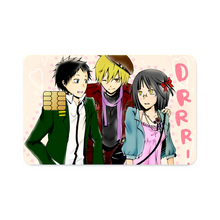 Load image into Gallery viewer, Durarara!! Masaomi Kida, Anri Sonohara Credit Card Skins (4-in-1 Pack)