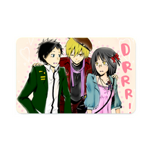 Load image into Gallery viewer, Durarara!! Masaomi Kida, Anri Sonohara Credit Card Skins (4-in-1 Pack)