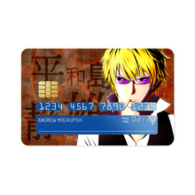 Load image into Gallery viewer, Durarara!! Shizuo Heiwajima Credit Card Skins (4-in-1 Pack)