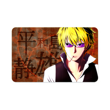 Load image into Gallery viewer, Durarara!! Shizuo Heiwajima Credit Card Skins (4-in-1 Pack)