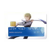 Load image into Gallery viewer, Durarara!! Shizuo Heiwajima Credit Card Skins (4-in-1 Pack)