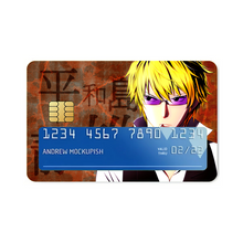 Load image into Gallery viewer, Durarara!! Shizuo Heiwajima Credit Card Skins (4-in-1 Pack)