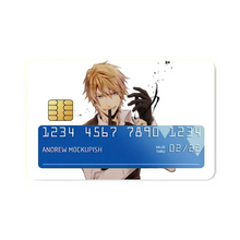 Load image into Gallery viewer, Durarara!! Shizuo Heiwajima Credit Card Skins (4-in-1 Pack)