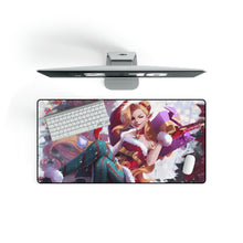 Load image into Gallery viewer, Christmas Elf Jinx LoL Art Mouse Pad (Desk Mat)