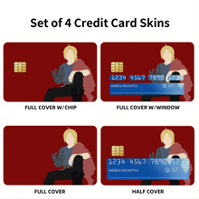 Load image into Gallery viewer, Edward Elric Credit Card Skins (4-in-1 Pack)