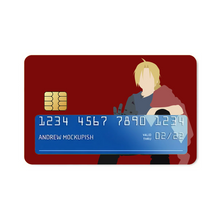 Load image into Gallery viewer, Edward Elric Credit Card Skins (4-in-1 Pack)