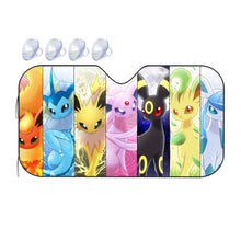 Load image into Gallery viewer, Eeveelution Car Sunshade