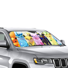 Load image into Gallery viewer, Eeveelution Car Sunshade