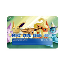 Load image into Gallery viewer, Eeveelution Credit Card Skins (4-in-1 Pack)