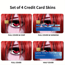 Load image into Gallery viewer, Elfen Lied Credit Card Skins (4-in-1 Pack)
