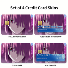 Load image into Gallery viewer, Elfen Lied Credit Card Skins (4-in-1 Pack)