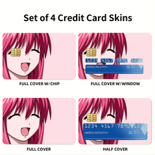 Load image into Gallery viewer, Elfen Lied Credit Card Skins (4-in-1 Pack)