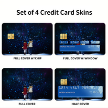 Load image into Gallery viewer, Erased Tree Credit Card Skins (4-in-1 Pack)