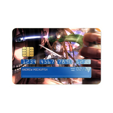 Load image into Gallery viewer, Eren and Mikasa Credit Card Skins (4-in-1 Pack)