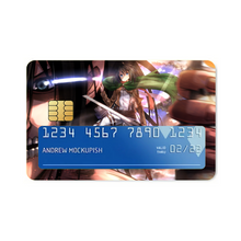 Load image into Gallery viewer, Eren and Mikasa Credit Card Skins (4-in-1 Pack)