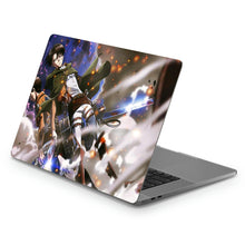 Load image into Gallery viewer, Eren Yeager and Levi Ackerman Macbook Skin