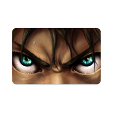 Load image into Gallery viewer, Eren Yeager's eyes Credit Card Skins (4-in-1 Pack)