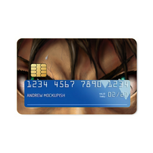 Load image into Gallery viewer, Eren Yeager's eyes Credit Card Skins (4-in-1 Pack)