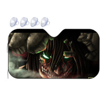 Load image into Gallery viewer, Eren Yeager (Titan) Car Sunshade