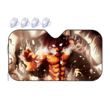 Load image into Gallery viewer, Eren Yeager (titan) Car Sunshade