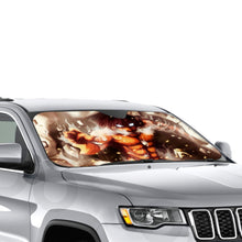 Load image into Gallery viewer, Eren Yeager (titan) Car Sunshade