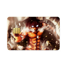 Load image into Gallery viewer, Eren Yeager (titan) Credit Card Skins (4-in-1 Pack)