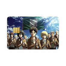Load image into Gallery viewer, Eren yeager With Team Credit Card Skins (4-in-1 Pack)