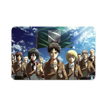 Load image into Gallery viewer, Eren yeager With Team Credit Card Skins (4-in-1 Pack)