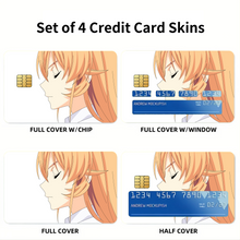 Load image into Gallery viewer, Erina Nakiri Credit Card Skins (4-in-1 Pack)