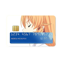 Load image into Gallery viewer, Erina Nakiri Credit Card Skins (4-in-1 Pack)