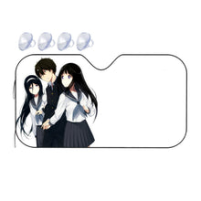 Load image into Gallery viewer, Eru Chitanda And Hōtarō Oreki Car Sunshade