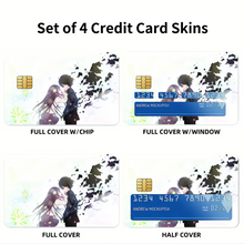 Load image into Gallery viewer, Eru Chitanda And Hōtarō Oreki Credit Card Skins (4-in-1 Pack)