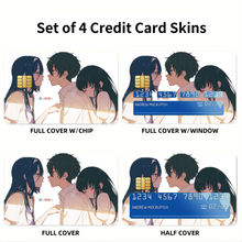 Load image into Gallery viewer, Eru Chitanda And Hōtarō Oreki Credit Card Skins (4-in-1 Pack)