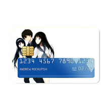 Load image into Gallery viewer, Eru Chitanda And Hōtarō Oreki Credit Card Skins (4-in-1 Pack)