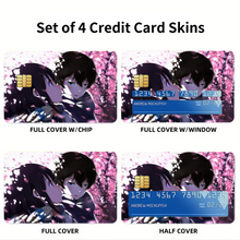 Load image into Gallery viewer, Eru Chitanda And Hōtarō Oreki Face Credit Card Skins (4-in-1 Pack)