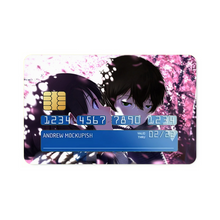 Load image into Gallery viewer, Eru Chitanda And Hōtarō Oreki Face Credit Card Skins (4-in-1 Pack)