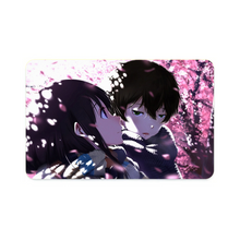 Load image into Gallery viewer, Eru Chitanda And Hōtarō Oreki Face Credit Card Skins (4-in-1 Pack)