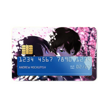 Load image into Gallery viewer, Eru Chitanda And Hōtarō Oreki Face Credit Card Skins (4-in-1 Pack)