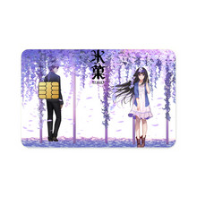 Load image into Gallery viewer, Eru Chitanda And Hōtarō Oreki Full body Credit Card Skins (4-in-1 Pack)