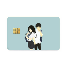 Load image into Gallery viewer, Eru Chitanda And Hōtarō Oreki Full Body Credit Card Skins (4-in-1 Pack)
