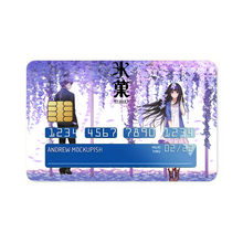 Load image into Gallery viewer, Eru Chitanda And Hōtarō Oreki Full body Credit Card Skins (4-in-1 Pack)