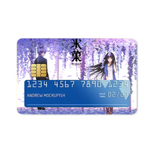 Load image into Gallery viewer, Eru Chitanda And Hōtarō Oreki Full body Credit Card Skins (4-in-1 Pack)