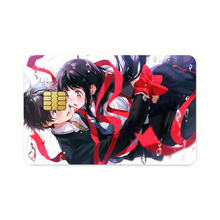 Load image into Gallery viewer, Eru Chitanda And Hōtarō Oreki Hugging Credit Card Skins (4-in-1 Pack)