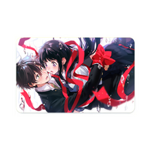 Load image into Gallery viewer, Eru Chitanda And Hōtarō Oreki Hugging Credit Card Skins (4-in-1 Pack)