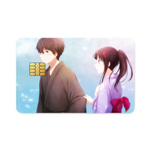 Load image into Gallery viewer, Eru Chitanda And Hōtarō Oreki Kimono Credit Card Skins (4-in-1 Pack)
