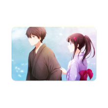 Load image into Gallery viewer, Eru Chitanda And Hōtarō Oreki Kimono Credit Card Skins (4-in-1 Pack)