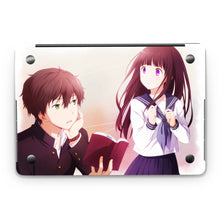 Load image into Gallery viewer, Eru Chitanda  And  Hōtarō Oreki Looking each other  Macbook Skin