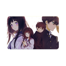 Load image into Gallery viewer, Eru Chitanda And Hōtarō Oreki Together Credit Card Skins (4-in-1 Pack)