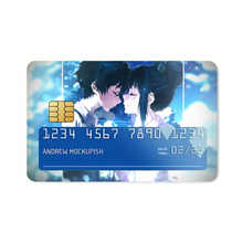 Load image into Gallery viewer, Eru Chitanda And Hōtarō Oreki Together Credit Card Skins (4-in-1 Pack)