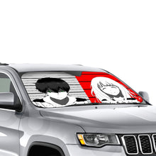 Load image into Gallery viewer, Eru Chitanda And Hōtarō Oreki Wanted Car Sunshade